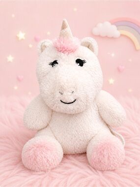 CHILDREN'S PLACE Plush Unicorn 🦄 Backpack Kids Soft Cute Magical Bag Sz One Size